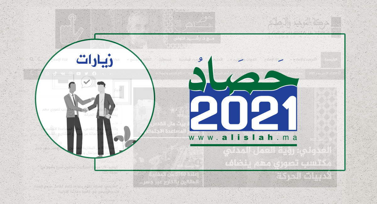 أولت قيادة حركة التوحيد والإصلاح أهمية كبيرة لثقافة الاعتراف والقيام بزيارات تواصلية لعدد من الشخصيات الوطنية في مجالات مختلفة من بينها شخصي