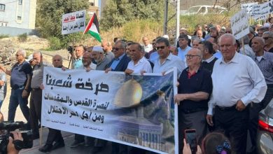 تظاهر العشرات من فلسطينيي الداخل (عرب 48)، يوم الثلاثاء الماضي، في مدينة طمرة، شمالي الأراضي المحتلة، تنديدًا بـ "العدوان الصهيوني ضد المسج