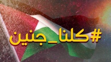 أطلق ناشطون فلسطينيون ومن دول عربيّة على وسائل التواصل الاجتماعي، منذ ليلة أمس الأحد، حملة إلكترونية تحت وسم #كلنا_جنين للتضامن مع أهل المخ
