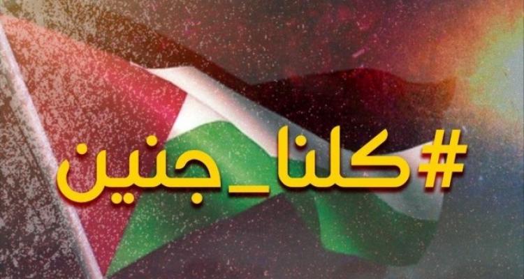أطلق ناشطون فلسطينيون ومن دول عربيّة على وسائل التواصل الاجتماعي، منذ ليلة أمس الأحد، حملة إلكترونية تحت وسم #كلنا_جنين للتضامن مع أهل المخ