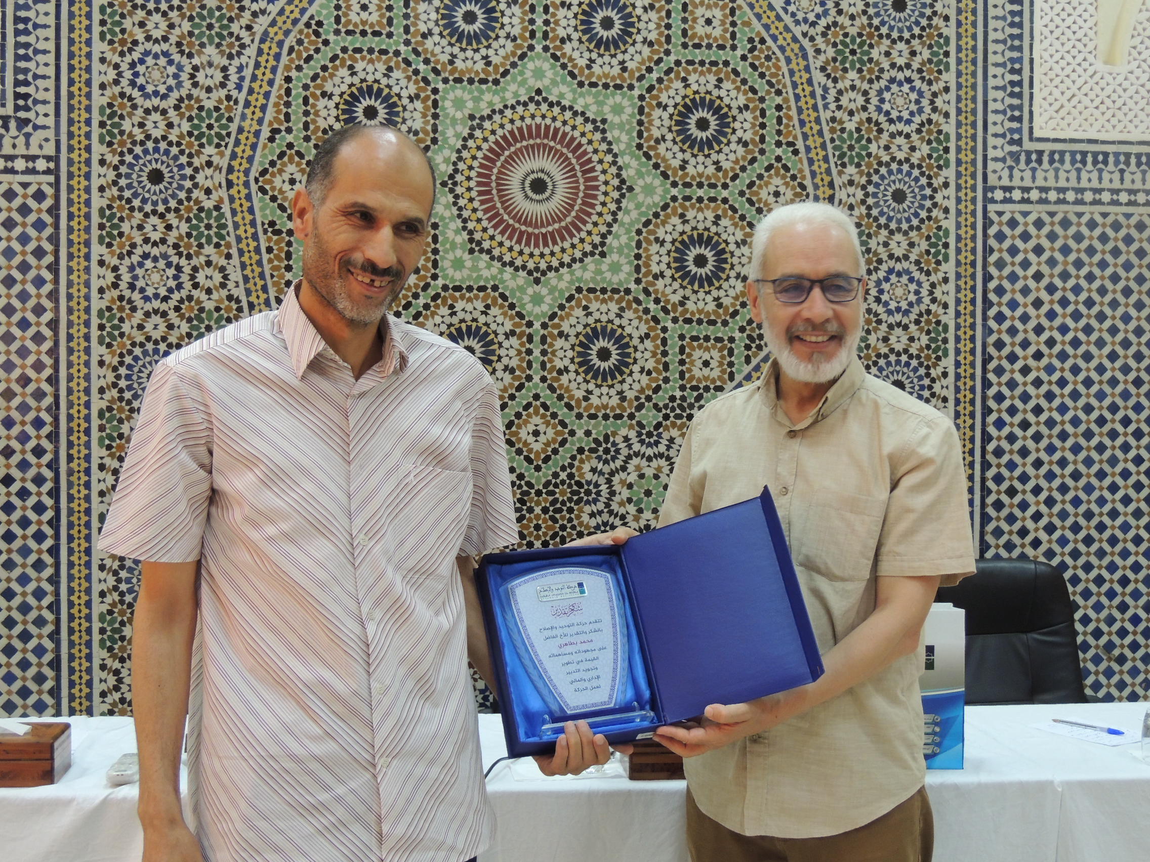 كرّم المكتب التنفيذي لحركة التوحيد والإصلاح على هامش الجلسة العامة للقاءات اللجان الوطنية للحركة، صباح اليوم الأحد 3 يوليوز، محمد بطاهري نظي