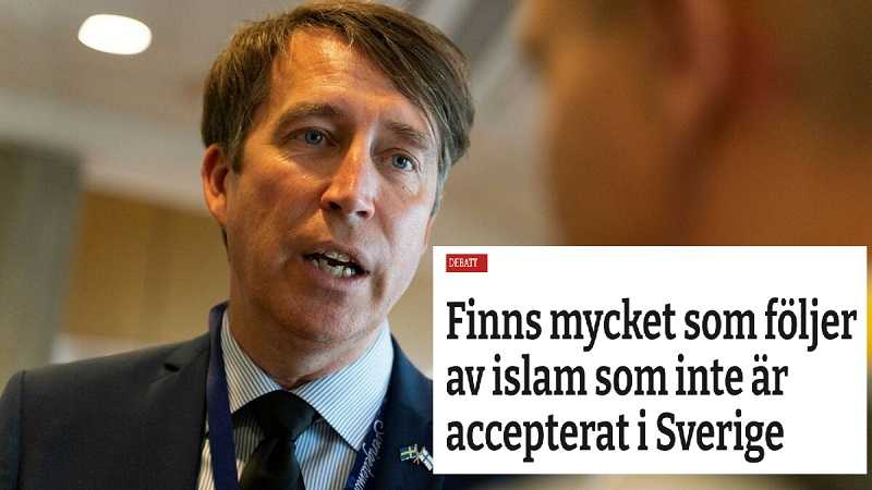 أثارت تصريحات رئيس لجنة العدل في البرلمان السويدي ريكارد يومسهوف بحق الدين الإسلامي، وما تضمنته من إساءة للرسول صلى الله عليه انتقادات كبير