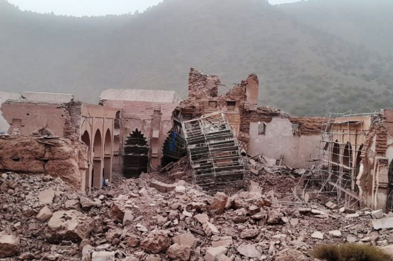 قالت اليونسكو أن بعثة خبراء توجهت منذ البداية إلى مراكش لكي تجري معاينة أولية للأضرار في المدينة التي أدرجت في عام 1985 في قائمة التراث ال