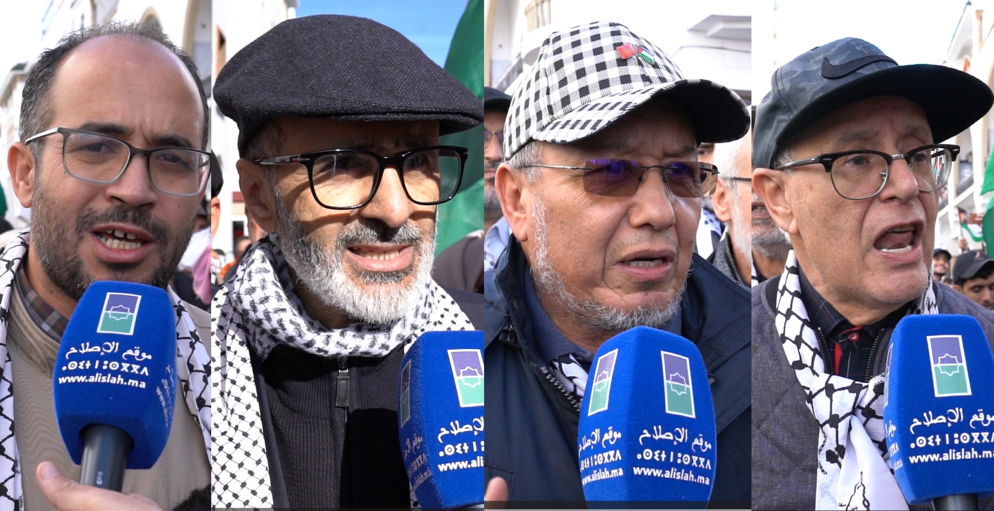 احتشد عشرات الآلاف من المغاربة في مسيرة وطنية شعبية صباح اليوم الأحد 11 فبراير 2024 انطلاقا من ساحة باب الأحد بالرباط، استجابة لدعوة مجموع