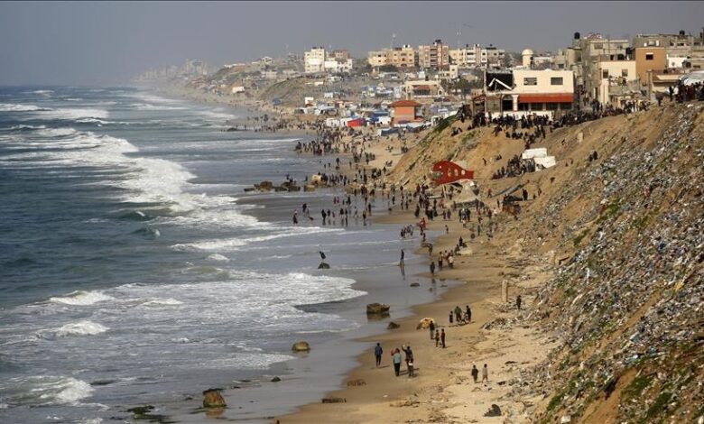 شاطئ غزة