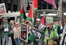 مظاهرة في باريس ضد مشاركة شركات الاحتلال الإسرائيلي في المعرض الأوروبي للدفاع والأمن