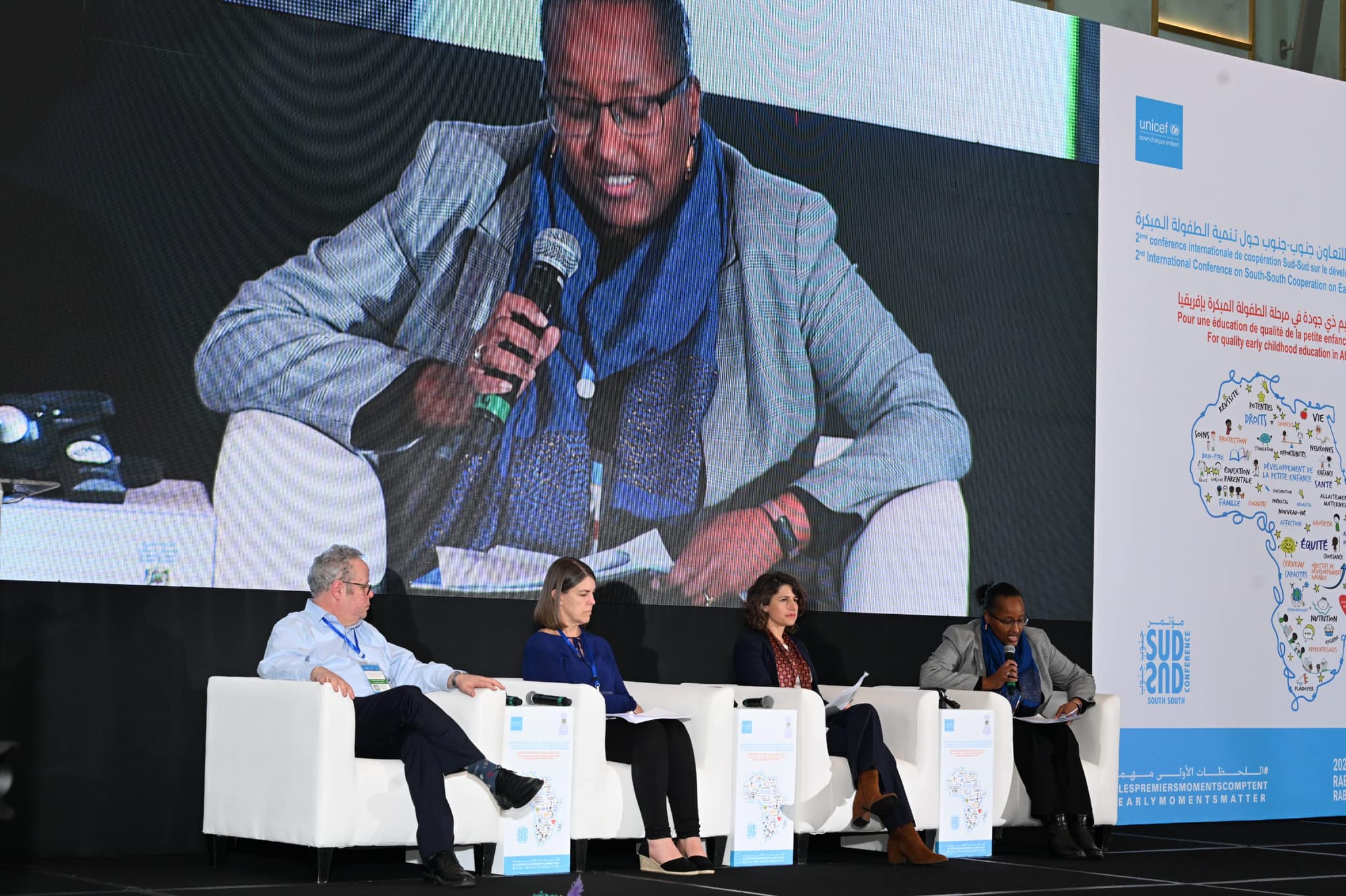 احتضنت المملكة المغربية خلال الفترة الممتدة من 22 إلى 24 يناير 2025 بالرباط، المؤتمر الدولي الثاني للتعاون جنوب-جنوب حول تنمية الطفولة المب