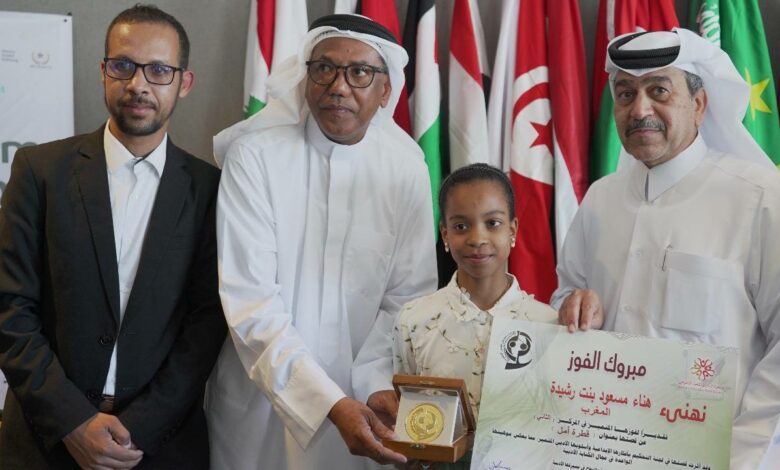 توجت التلميذة المغربية هناء مسعودي، ممثلة مدينة تنغير وجهة درعة تافيلالت، بالرتبة الثانية في النسخة الثانية من مسابقة القصة القصيرة للأطفال