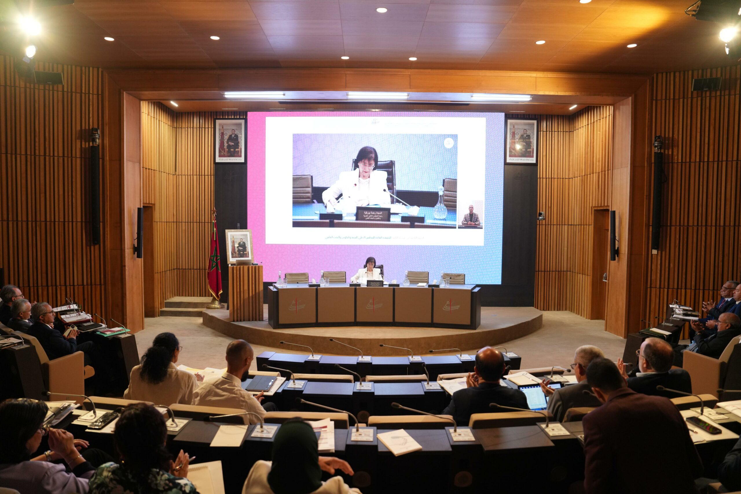 عقد المجلس الأعلى للتربية والتكوين والبحث العلمي، صباح اليوم الثلاثاء، الدورة الثامنة من الولاية الثانية للجمعية العامّة للمجلس، بمقرّ المجل