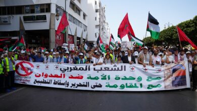 أجمعت شخصيات وطنية في مسيرة نظمتها مجموعة العمل من أجل فلسطين المسيرة الوطنية الشعبية صباح اليوم الأحد 22 يونيو 2025 بالعاصمة الرباط  على ضر