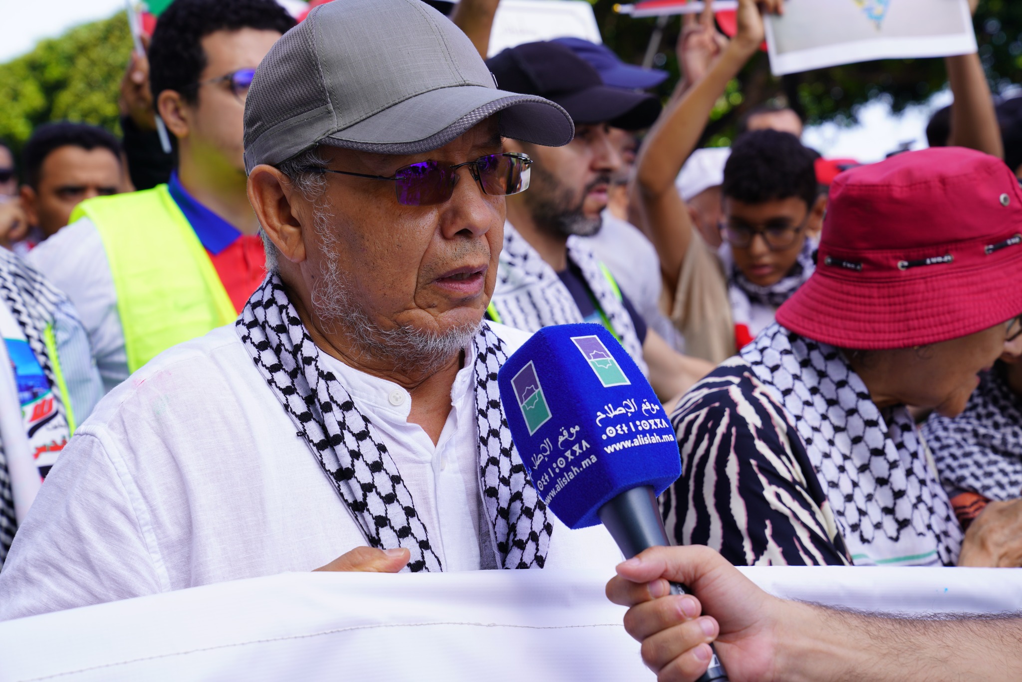 وأكد الدكتور أوس رمّال رئيس حركة التوحيد والإصلاح أن المغاربة مهما فرقتهم إديولوجياتهم واختلافاتهم وتوجهاتهم تجمعهم فلسطين والأقصى ويجمعهم