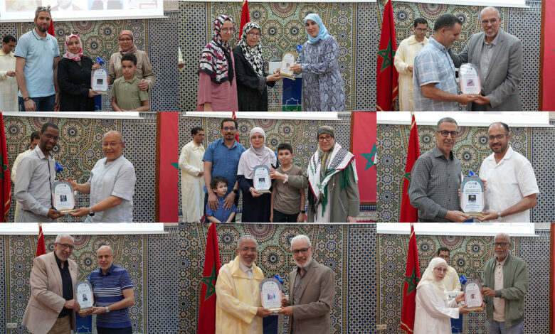 قدم المكتب التنفيذي لحركة التوحيد والإصلاح، أمس الأحد بالمقر المركزي بالرباط، درع الوفاء لأسر رموز وقيادات الحركة المحتفى بهم الذين قضوا نح