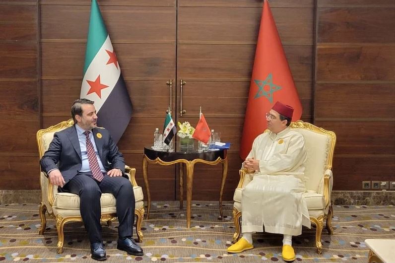 أعيد، يوم الأحد الماضي، رسميا، فتح سفارة المملكة المغربية بدمشق واستئناف العمل بمختلف مصالحها الإدارية بكامل جاهزيتها وبكل أطقمها الإدارية،