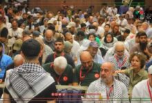 صورة من دورة تّكوينية يخضع لها المشاركون في أسطول الصّمود بتونس