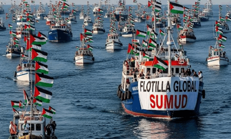 تعرضت سفن أسطول الصمود الدولي لعمليات تحليق واسعة لمسيّرات فوق عدد منها، حيث رُصدت 15 مسيّرة تحلّق فوق سفينة (ألما) معظمها على ارتفاعات من