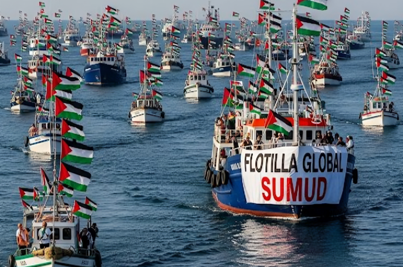 تعرضت سفن أسطول الصمود الدولي لعمليات تحليق واسعة لمسيّرات فوق عدد منها، حيث رُصدت 15 مسيّرة تحلّق فوق سفينة (ألما) معظمها على ارتفاعات من