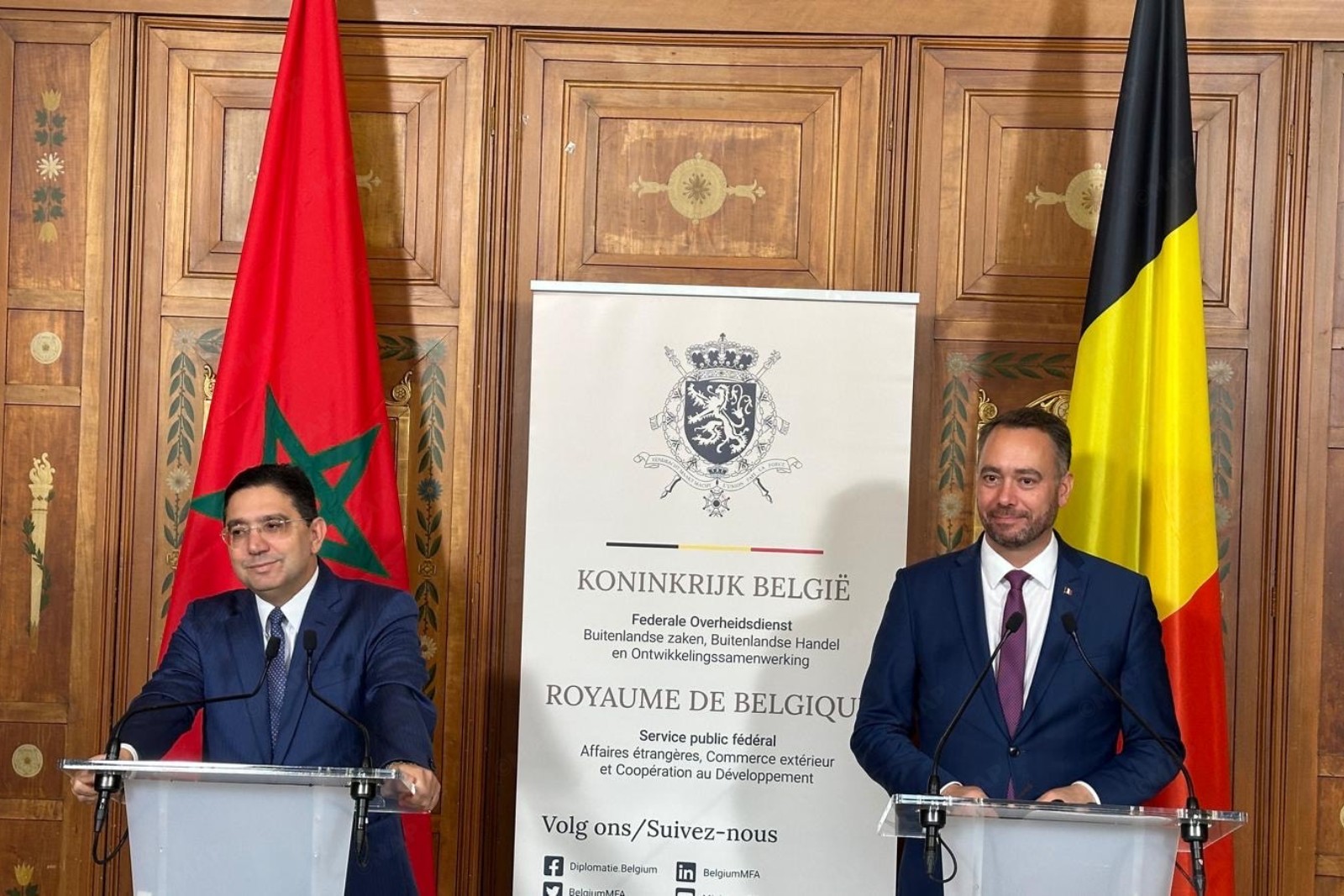 أعلنت بلجيكا، اليوم الخميس، عن دعمها لمبادرة الحكم الذاتي التي تقدم بها المغرب سنة 2007، والتي تضع جهة الصحراء “في إطار سيادة المملكة ووحد