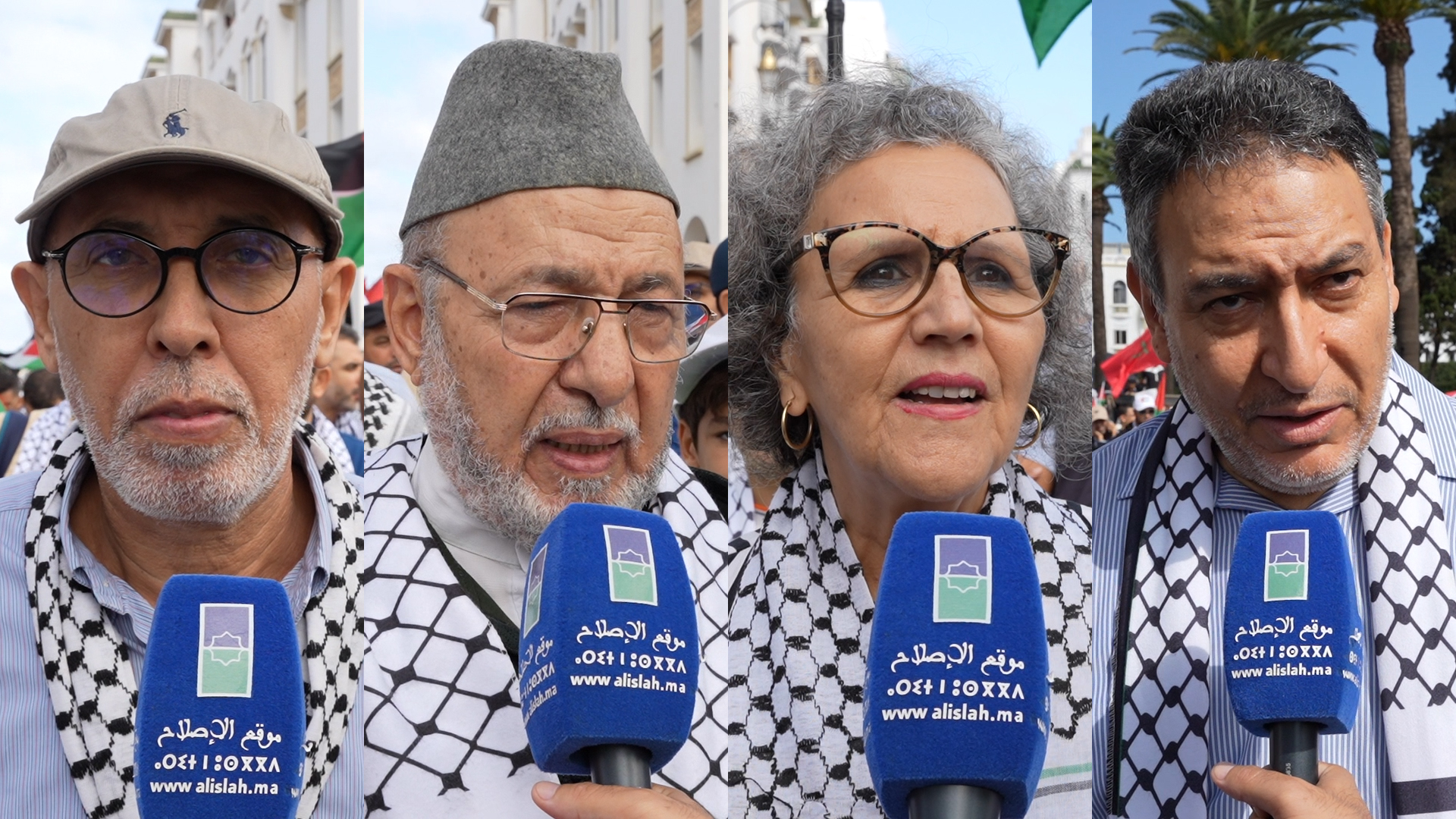 أجمع عدد من الشخصيات في المسيرة الوطنية بالرباط التي جرت صباح اليوم الأحد إحياء للذكرى الثانية لطوفان الأقصى، على تلاحم الشعب المغربي في دع