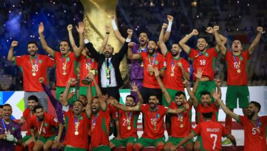 المنتخب المغربي بطل كأس العرب