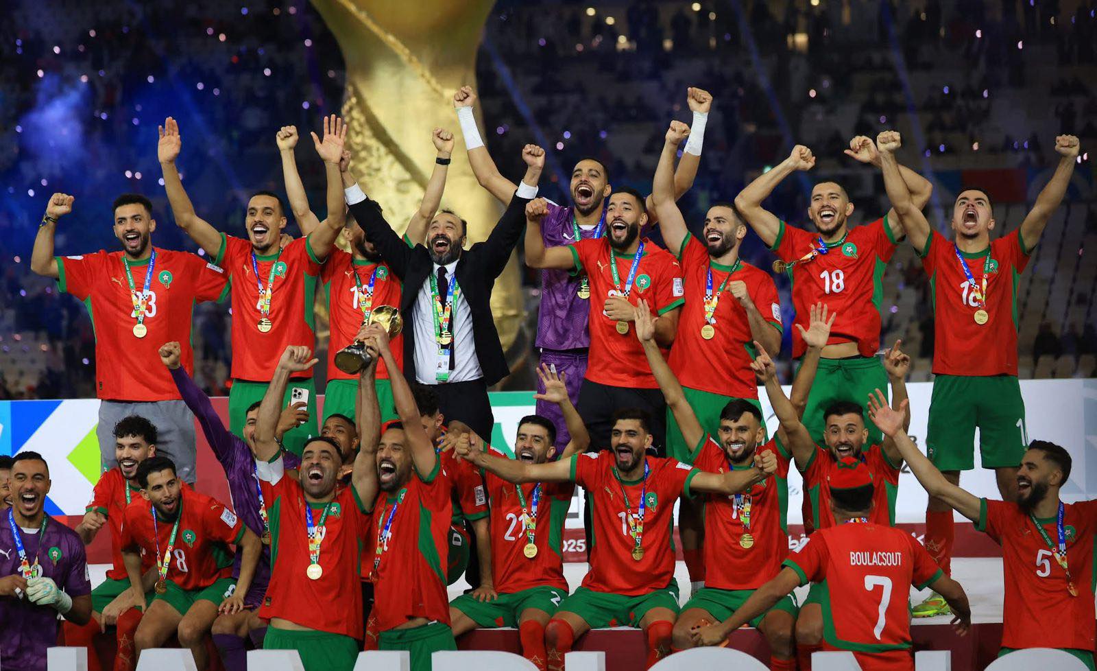 المنتخب المغربي بطل كأس العرب