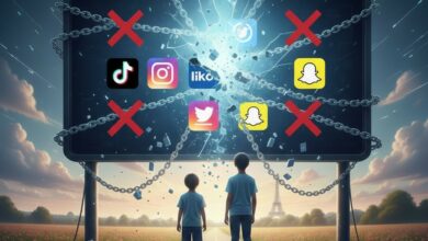 في خطوة تشريعية وصفت بالجريئة، أقرت الجمعية الوطنية الفرنسية مشروع قانون يفرض حظرا شاملا على استخدام وسائل التواصل الاجتماعي للقاصرين دون س