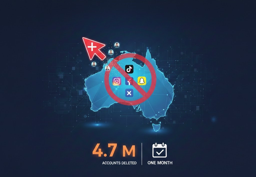 في حصيلة صادمة كشفت عن حجم تغلغل العالم الافتراضي في حياة الناشئة، أعلنت السلطات الأسترالية عن تعطيل وحذف نحو 4.7 ملايين حساب تعود لقاصرين
