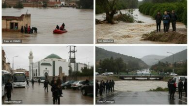 في وقت يواجه فيه المغرب واحدة من أعنف العواصف المطرية في العقد الأخير، تعيش أقاليم الشمال والوسط حالة من الاستنفار القصوى، بعد أن بلغت التح