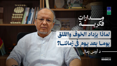 مدارات فكرية: لماذا يزداد الخوف والقلق يوما بعد يوم في زماننا؟ | د أوس رمّال